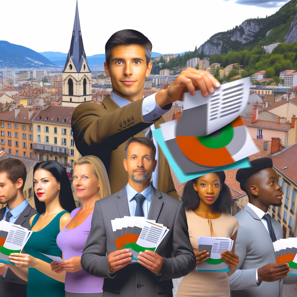 Distribution de flyers à grenoble : boostez votre visibilité commerciale